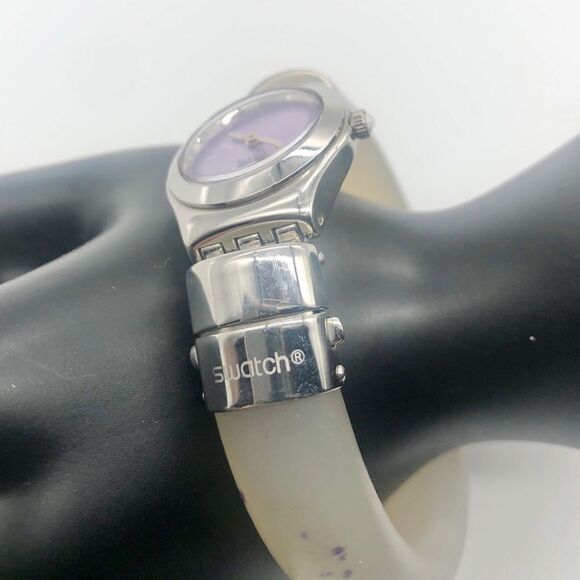 Swatch Vintage Watch with Metal and Lucite Water Resistant